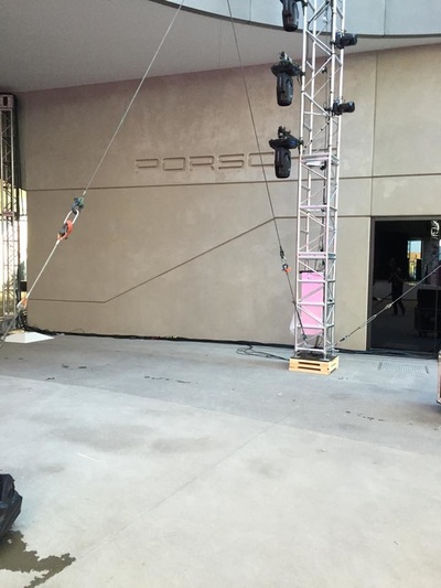 Porsche HQ grand opening event catering Atlanta