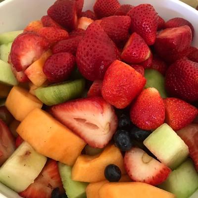 Fresh fruit detail shot on Atlanta craft services table