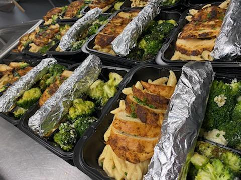 Atlanta Craft Services drop catering spread