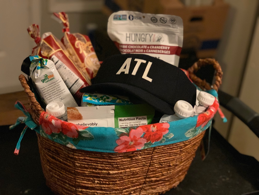 Atlanta Craft Services welcome basket